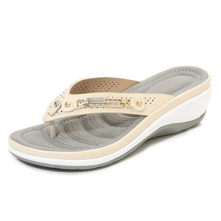 Women's Soft Cushion Flip Flops Thong Sandals