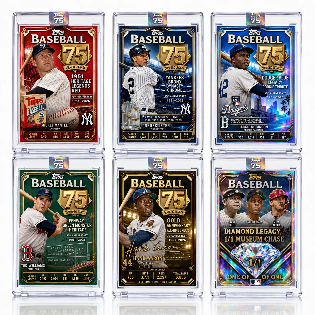 Topps Baseball 75th Anniversary Diamond Legacy Limited Edition Hobby Box