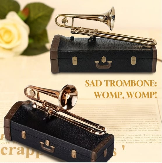 🎁Last Day Promotion 49% OFF🔥🎺Sad Trombone Humorous Ornaments