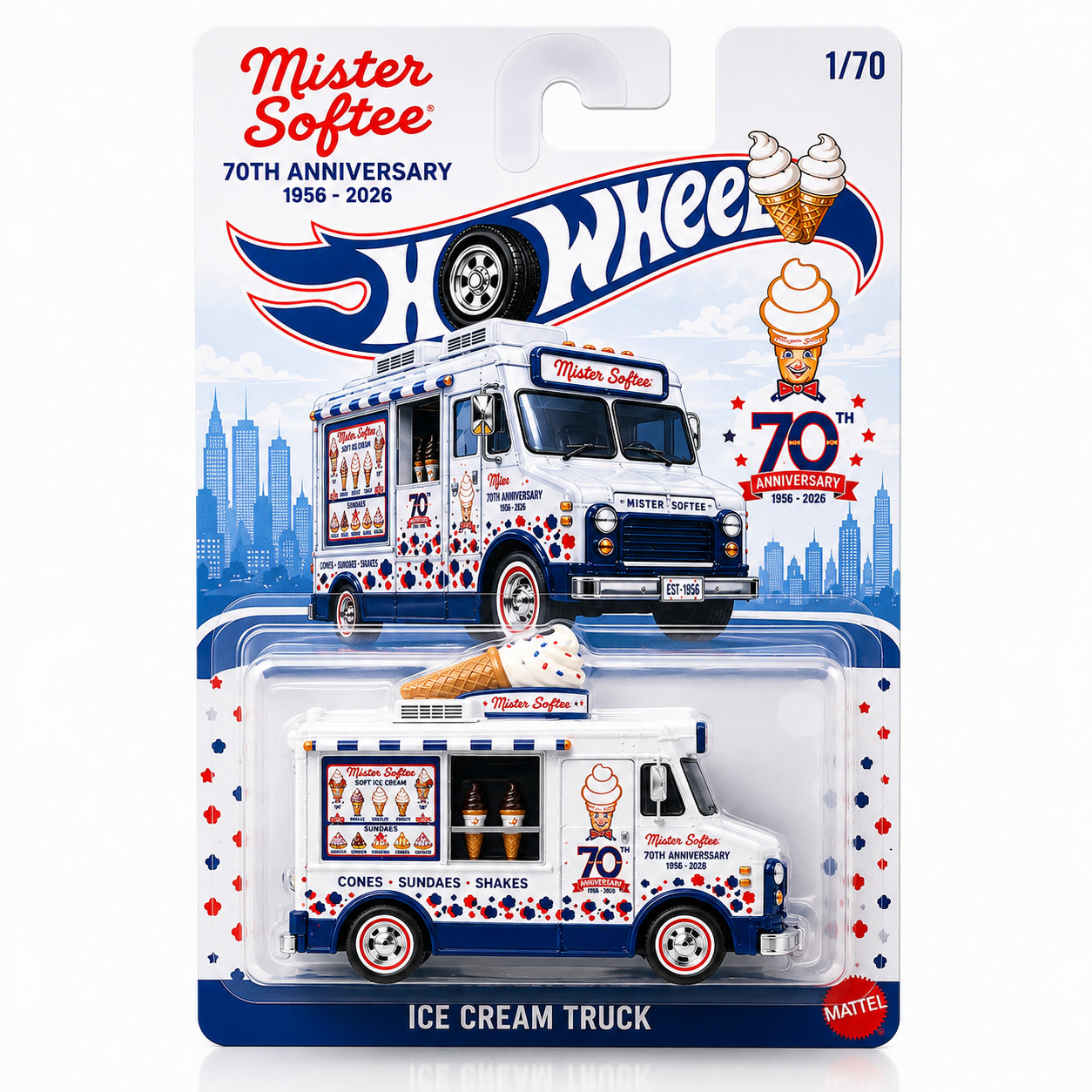 🍦Mister Softee 70th Anniversary Ice Cream Truck