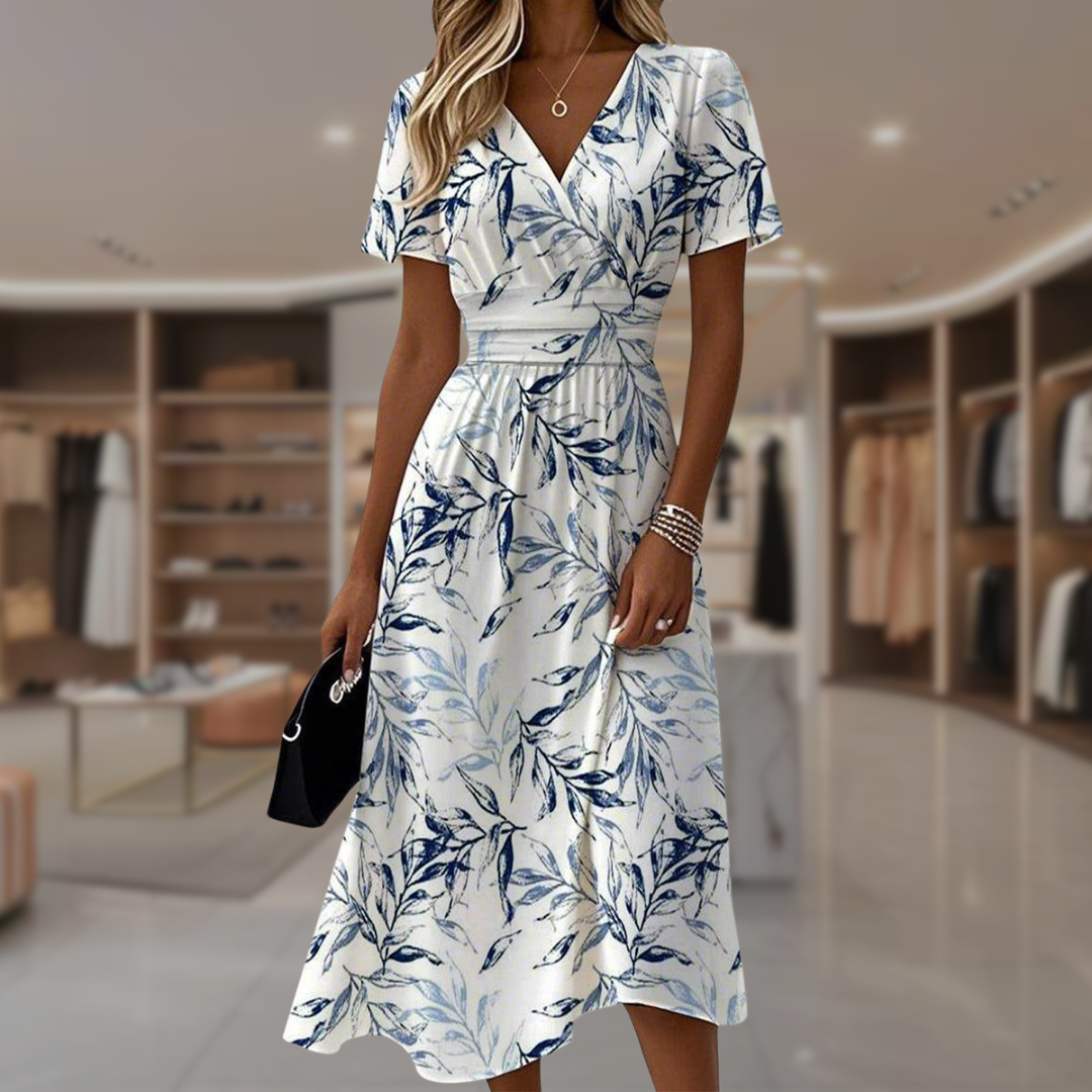 Katie | Elegant Floral Dress