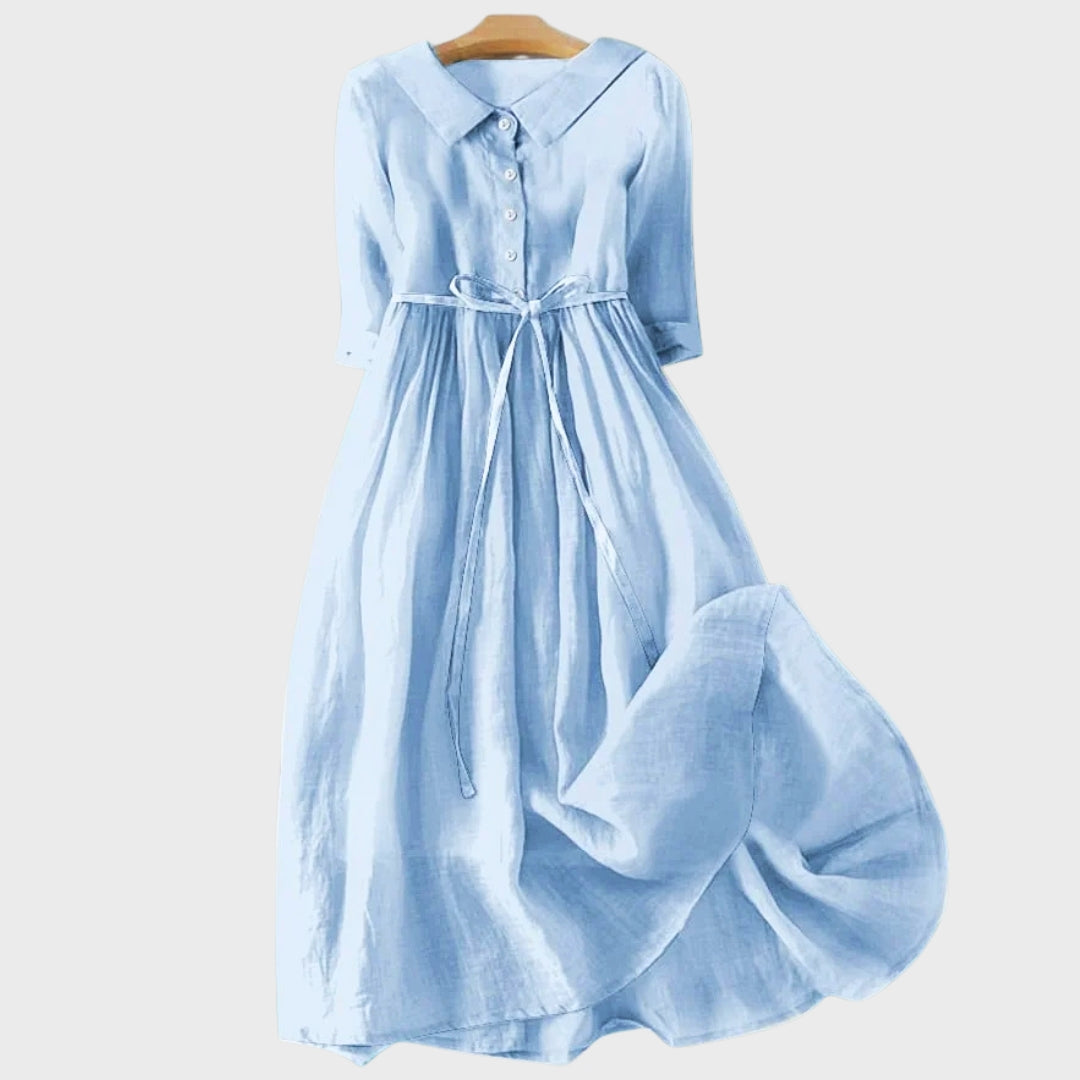 Claudia | Elegant Short Sleeve Dress