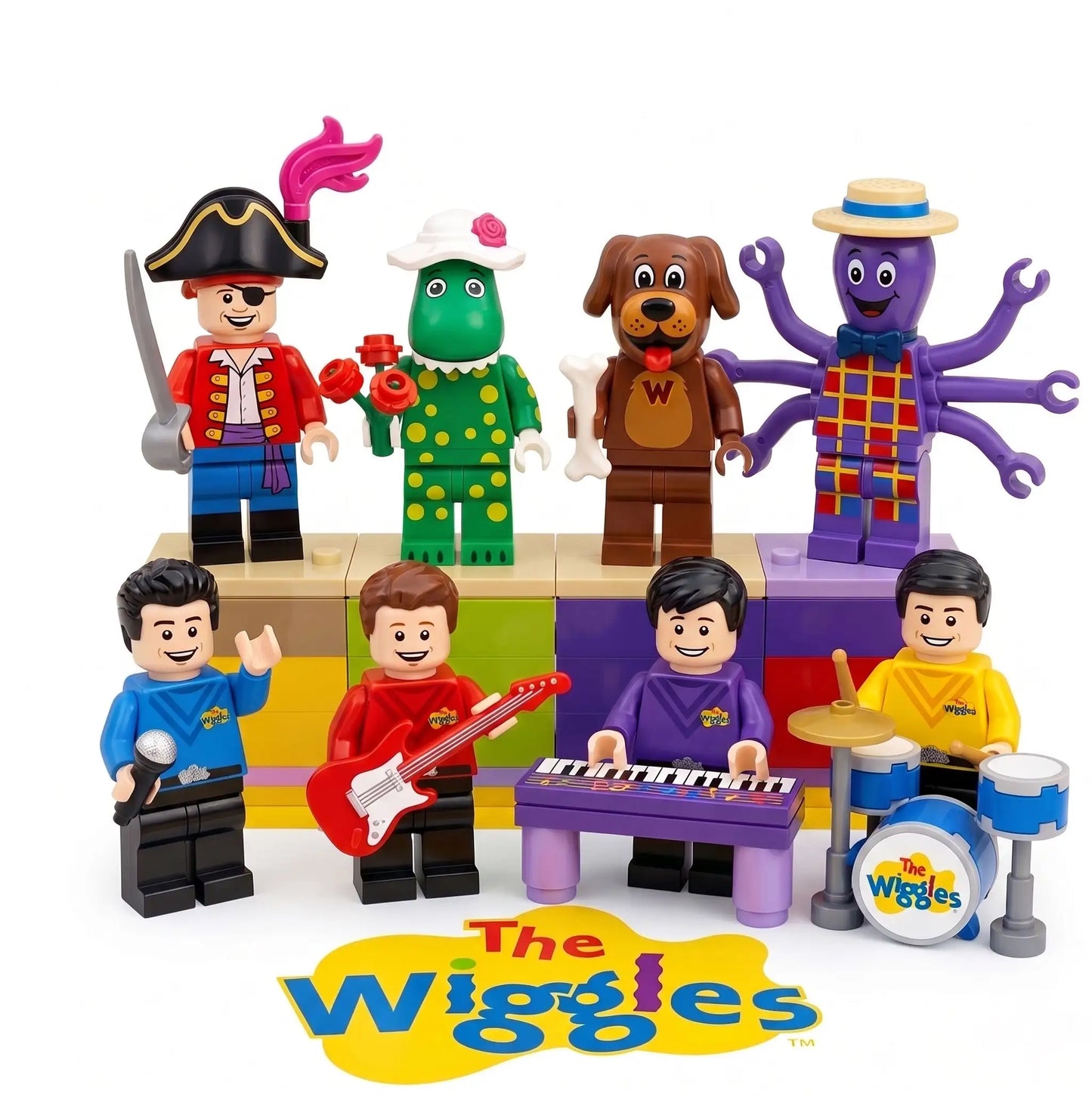The Wiggles 35th Anniversary Big Red Car Building Set