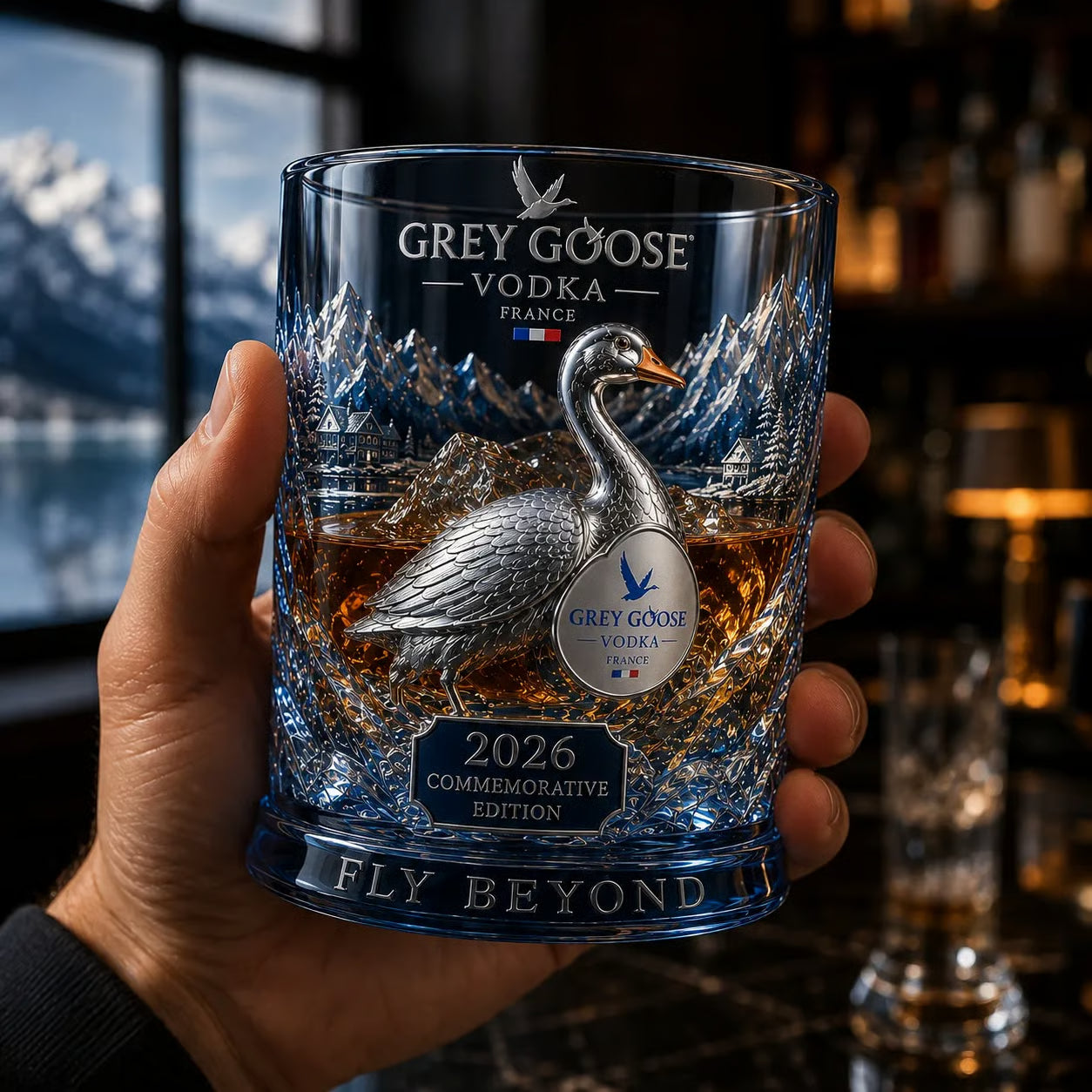 Grey Goose 2026 Commemorative Whisky Glass