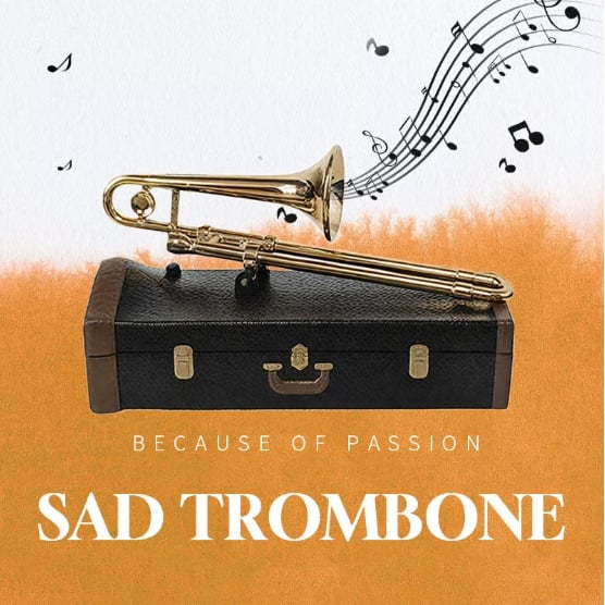 🎁Last Day Promotion 49% OFF🔥🎺Sad Trombone Humorous Ornaments