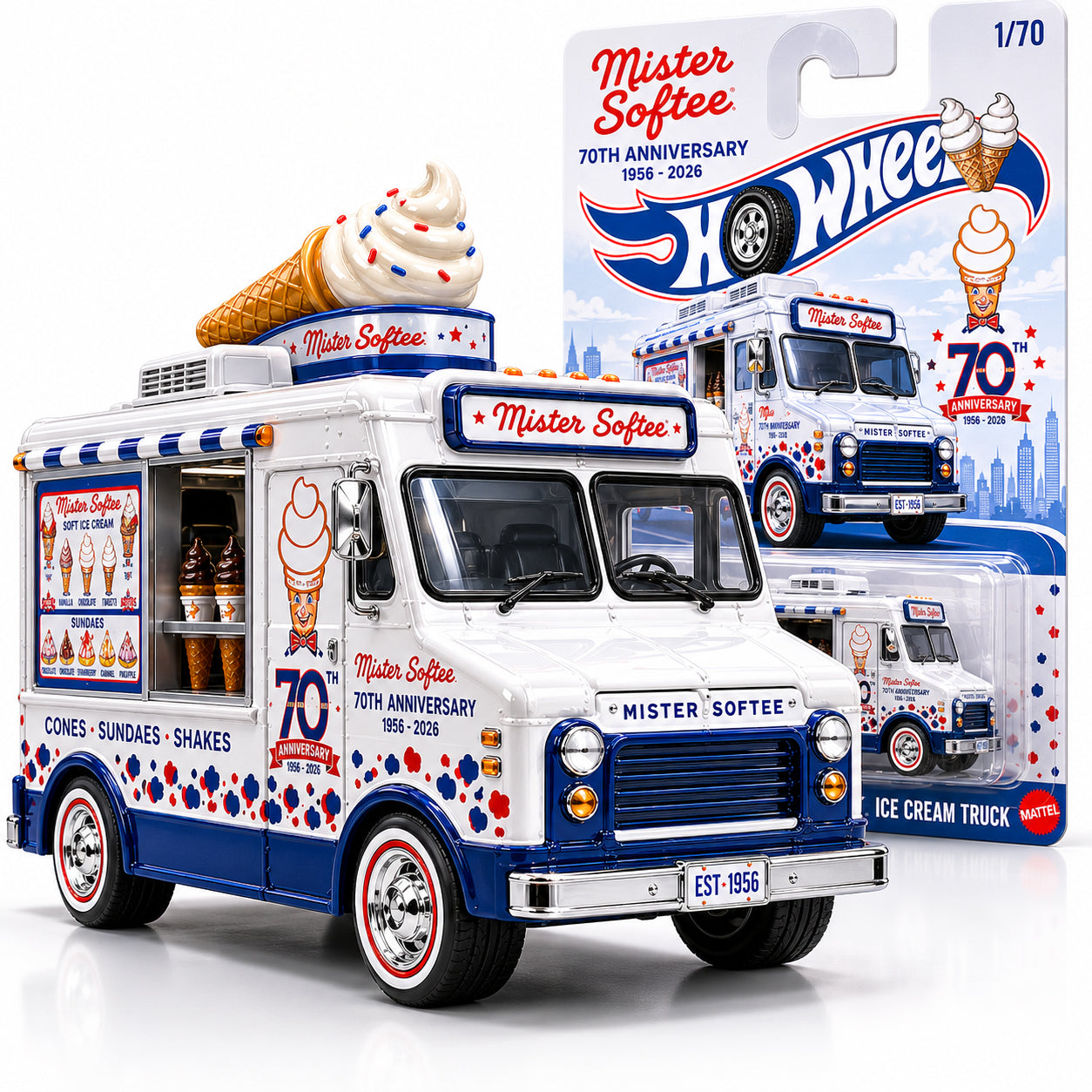 🍦Mister Softee 70th Anniversary Ice Cream Truck