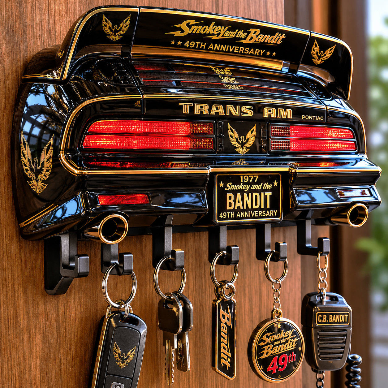 🔑 Smokey and the Bandit 49th Anniversary Trans Am Rear-End Key Holder
