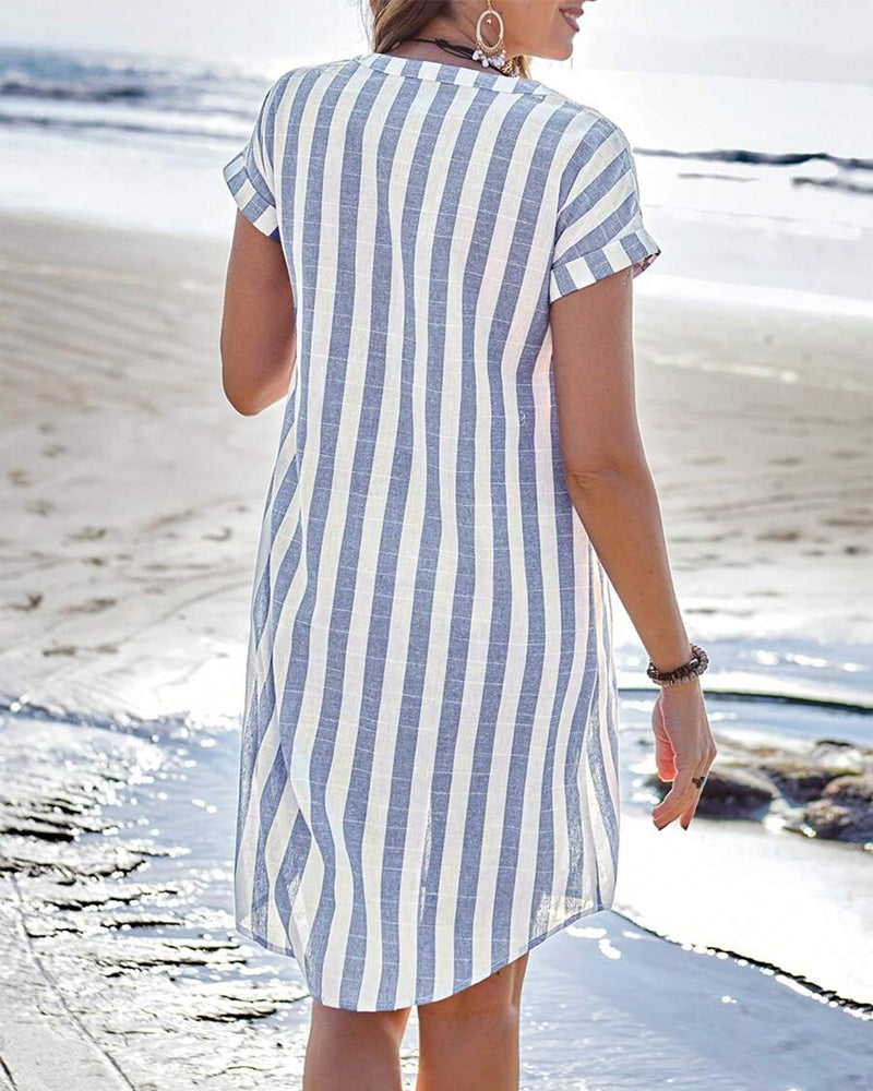 Ione™ – Elegant Shirt Dress