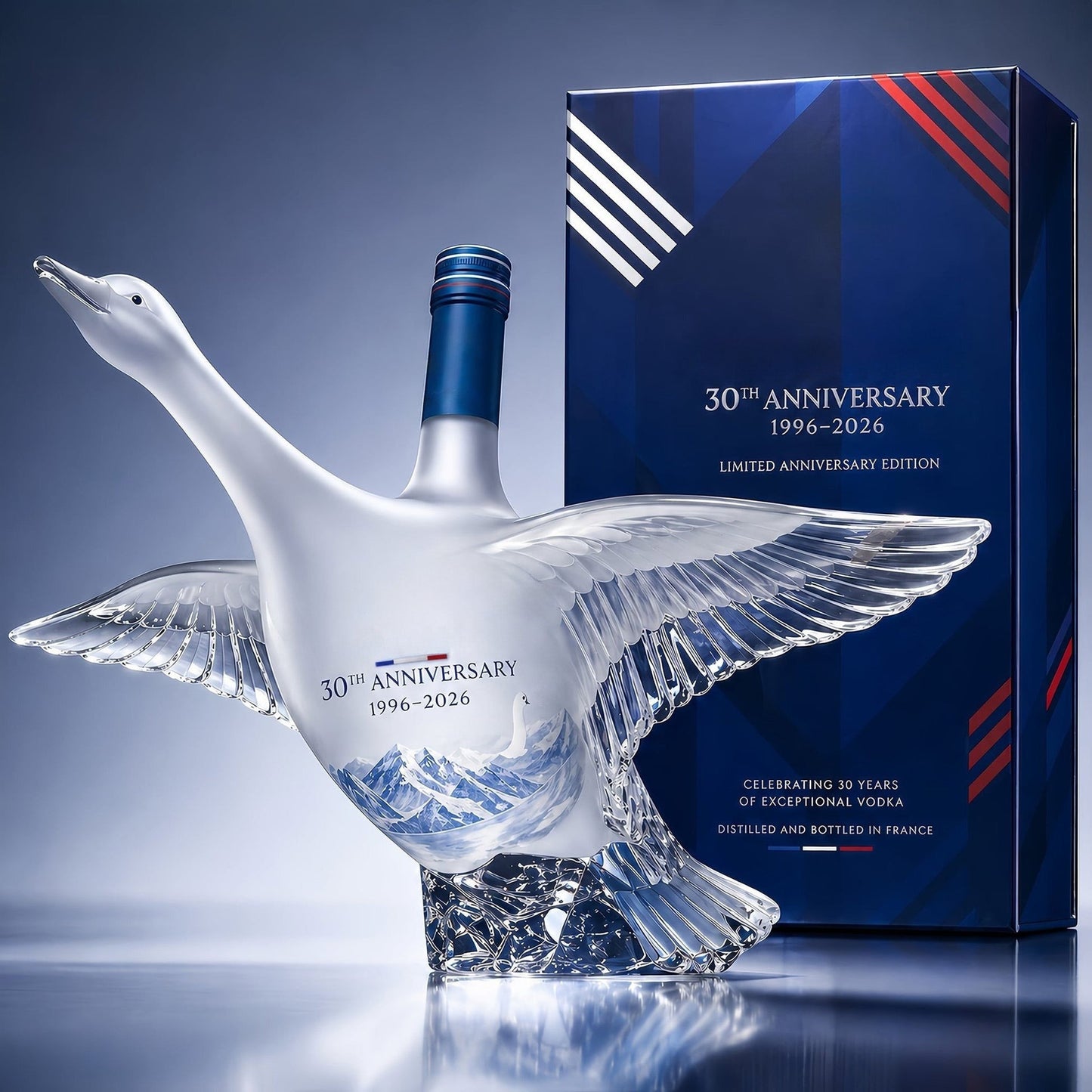 💥Summer Special Offer 📣30th Anniversary 3D Sculpted Vodka Bottle