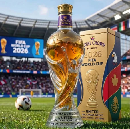 2026 FIFA World Cup Special Edition Whiskey Bottle