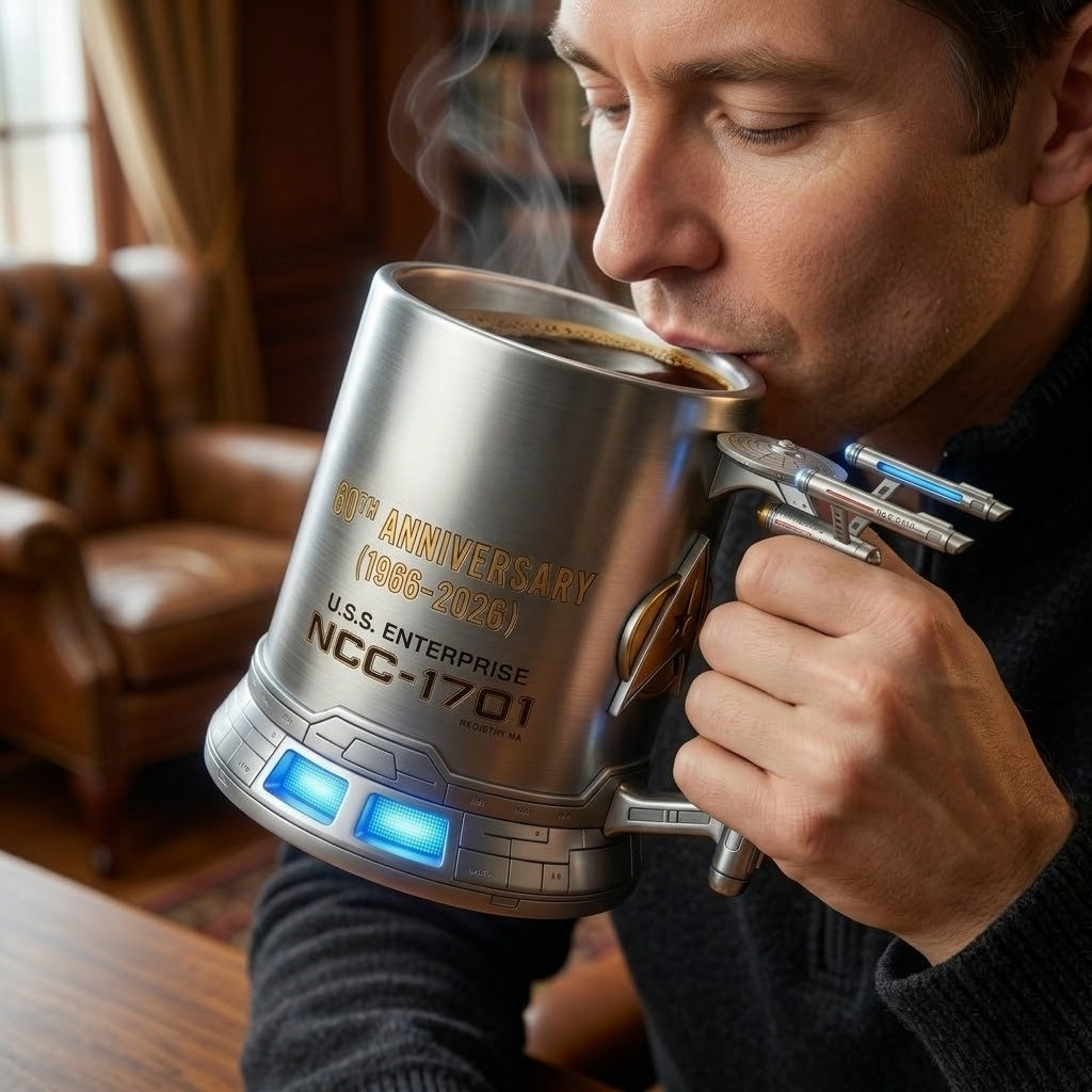 NCC-1701 3D Light-Up Mug