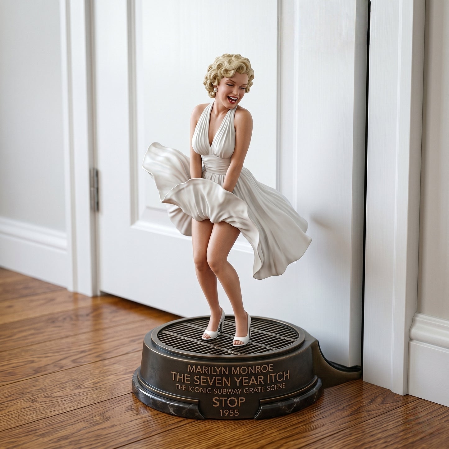 The Iconic Marilyn Monroe™ "Seven Year Itch" Premium Sculpted Doorstop