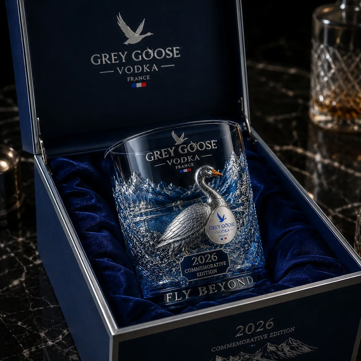 Grey Goose 2026 Commemorative Whisky Glass