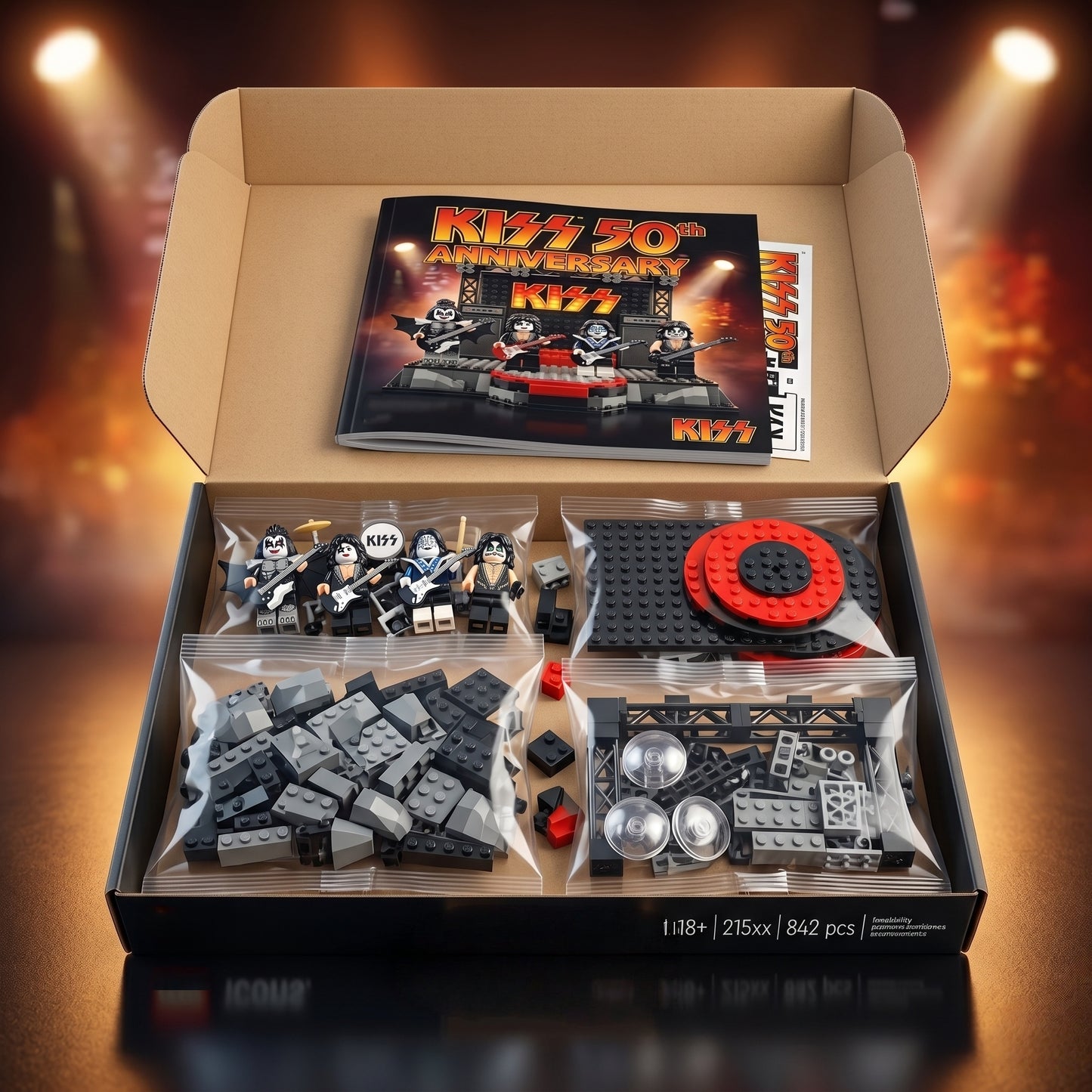 KISS 50th Anniversary Legend Stage Tribute Set
